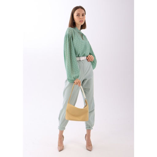 Сумка-мешок на молнии, цвет бежевый - Simaland фото 4