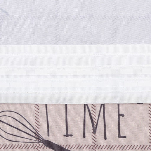 Комплект штор для кухни с подхватами Этель Homemade 170х145 см-2 шт., 100% п/э  фото 5