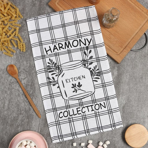 Цена за 2 шт. Полотенце Доляна Гармония 28х46 см, 100% хлопок, вафля 160 г/м2