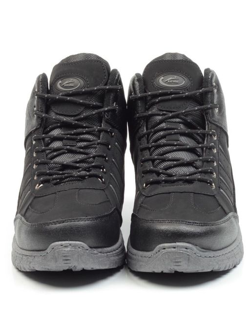 03-CRK6606-6 BLACK/GREY Ботинки зимние мужские - No name фото 7