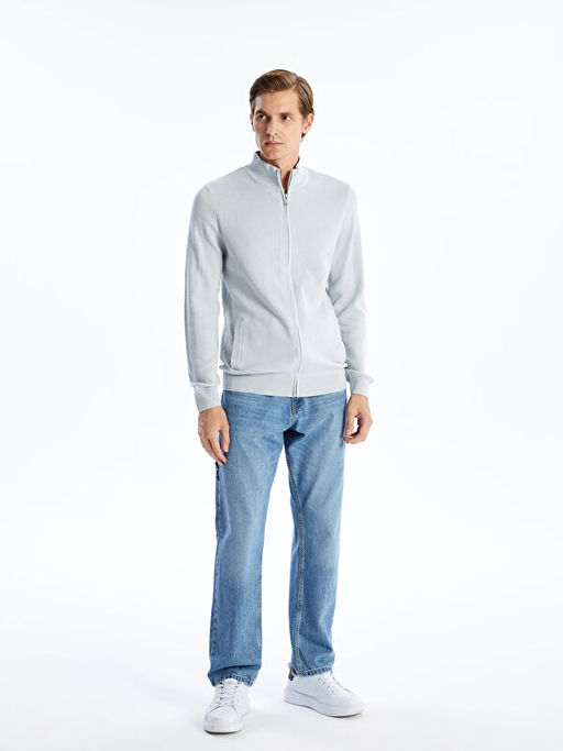 Standart Kal?p Dik Yaka Erkek Triko H?rka