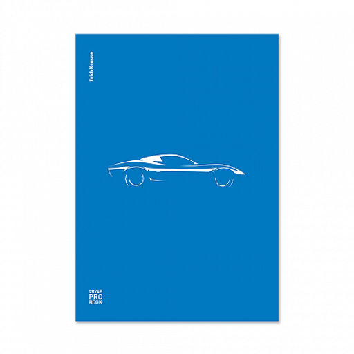 Цена за 3 шт. Тетрадь общая ученическая с пластиковой обложкой на скобе ErichKrause Mirage, синий, А4, 48 листов, клетка_MIX-PACK  фото 5