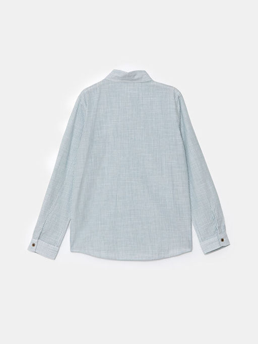 ?izgili Uzun Kollu Erkek ?ocuk G?mlek - Waikiki фото 2