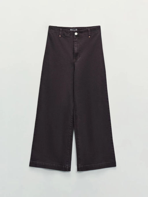 Джинсы укороченные с высокой посадкой ZR2604092324-27 / Zarina