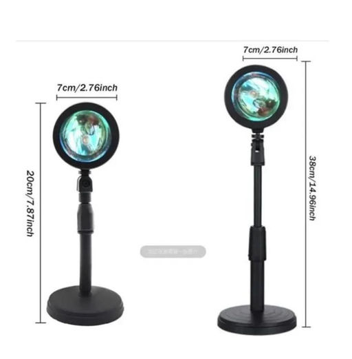 Уникальный светильник-проектор заката для уютного интерьера