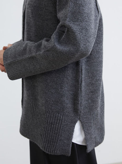 V Yaka Kad?n Triko H?rka