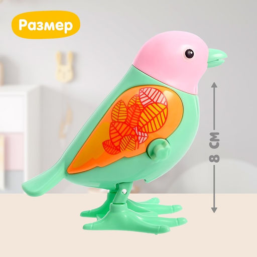 Игрушка заводная Яркая птичка, МИКС - Simaland фото 3