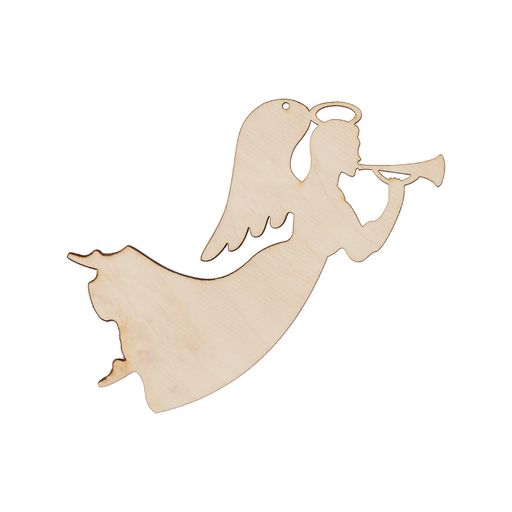 Заготовка для декорирования Mr. Carving ВД-695 Подвеска Ангел фанера 12 х 12 х 0.3 см