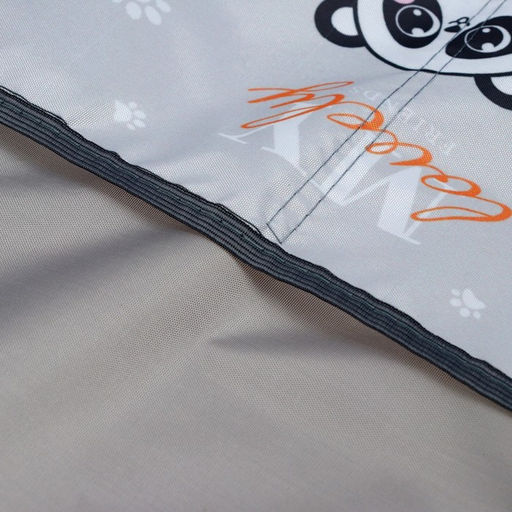 Фартук для труда + нарукавники, 485 х 395/250 х 160 мм, рост 116-146 см, Calligrata, Зверята, серый  фото 2