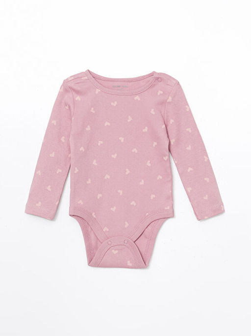 Bisiklet Yaka Bask?l? K?z Bebek ??t??tl? Body 2li - Waikiki фото 3