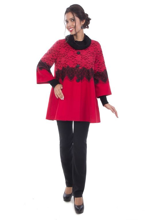 Пальто П4-3676/2 - Wisell фото 6