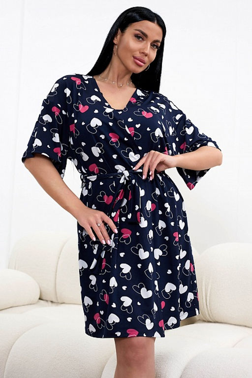 Комплект (сорочка +халат), арт. 0822-34