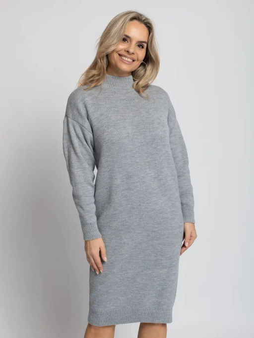 Платье С 7774/серый