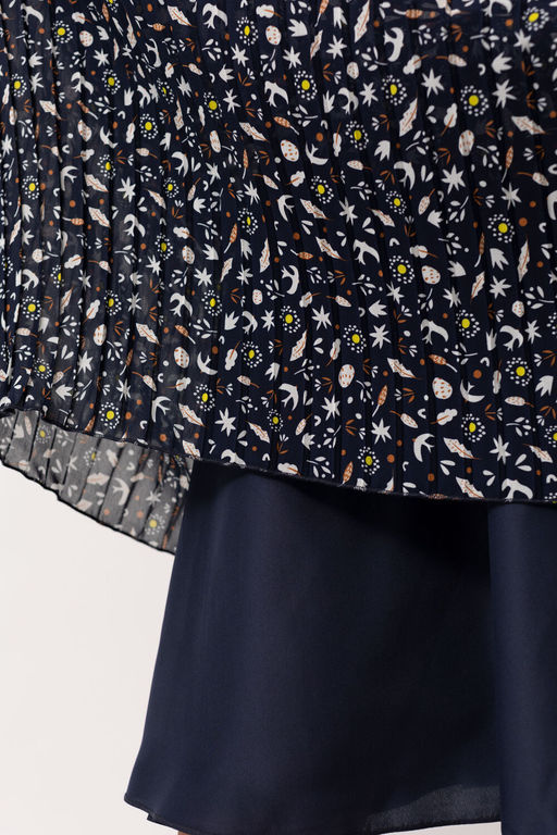 Платье Golden Valley 44001-1 темно-синий  фото 2