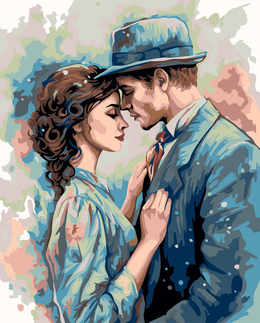 ФРЕЯ PNB/PL-363 Набор для раскрашивания по номерам 50 х 40 см Долгожданное свидание