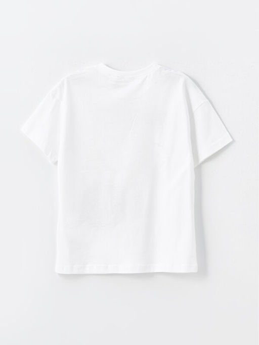 Bisiklet Yaka SmileyWorld Bask?l? Erkek ?ocuk ?ortlu Pijama Tak?m?