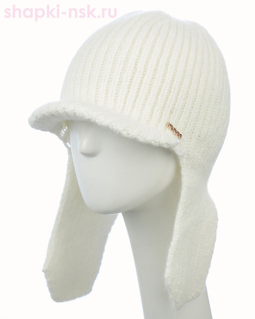 11923 1A F KHW Корби Ушанка женская флис (56-58)