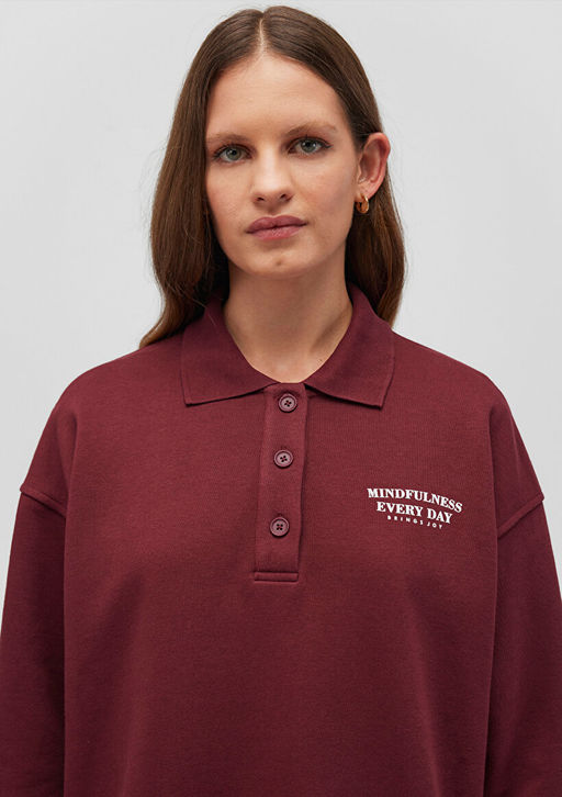 K?rm?z? Polo Tisort - Mavi фото 5