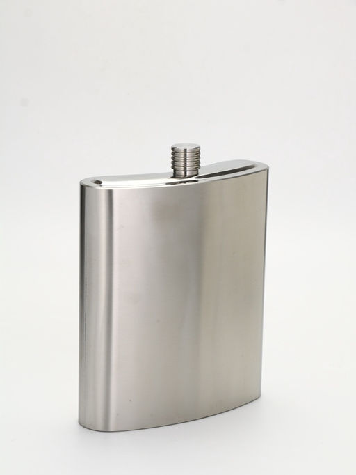 Фляжка для алкоголя СССР, нержавеющая сталь, чехол, 3.8 л
