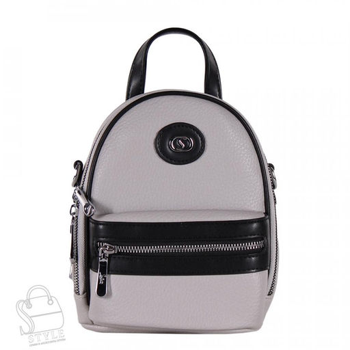 Рюкзак женский 69140 gray Velina Fabbiano-Safenta/30 в Новосибирске