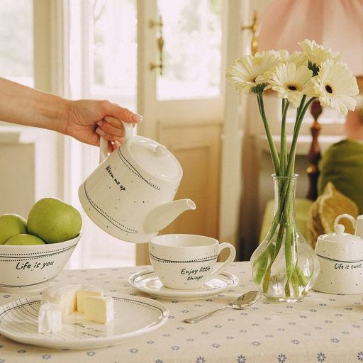 Салатники SL Home Милый дом, 700 мл, d=16 см, фарфор, набор 2 шт., белые