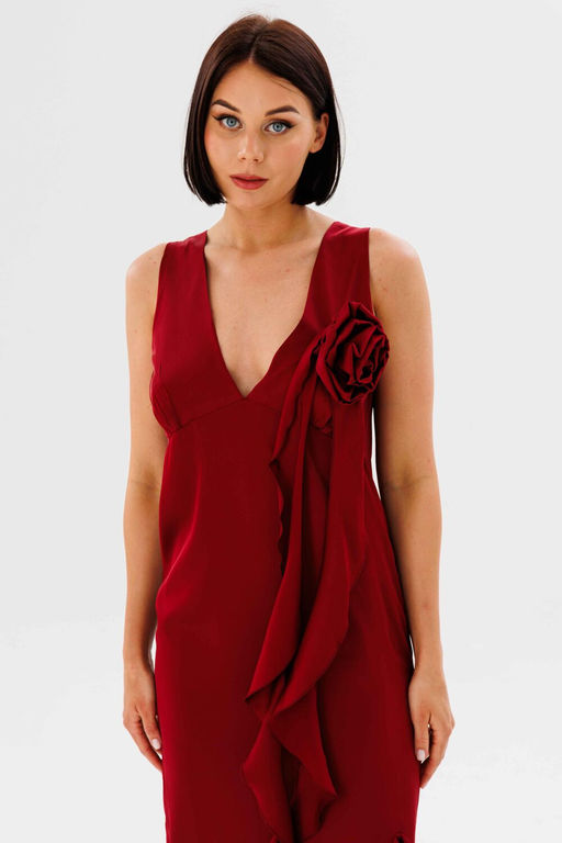 Платье AURA 3262-176-Р марсала