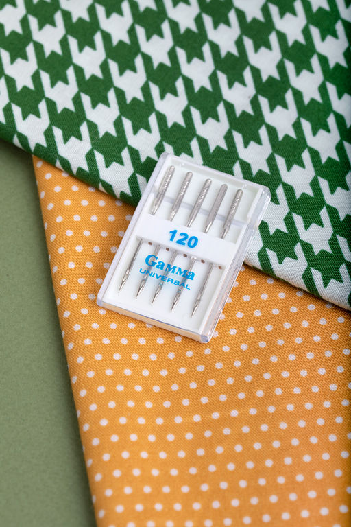 Иглы для быт. шв. машин Gamma NU №120 универсальные 5 шт в блистере №120