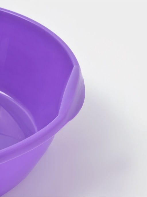 Цена за 2 шт. Таз хозяйственный с ручками, 3 л, круглый, МИКС