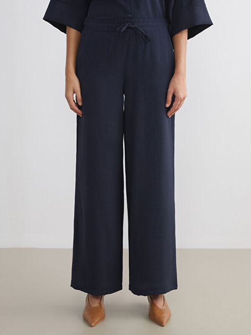 Beli Lastikli Geni? Pa?a Kad?n Pantolon