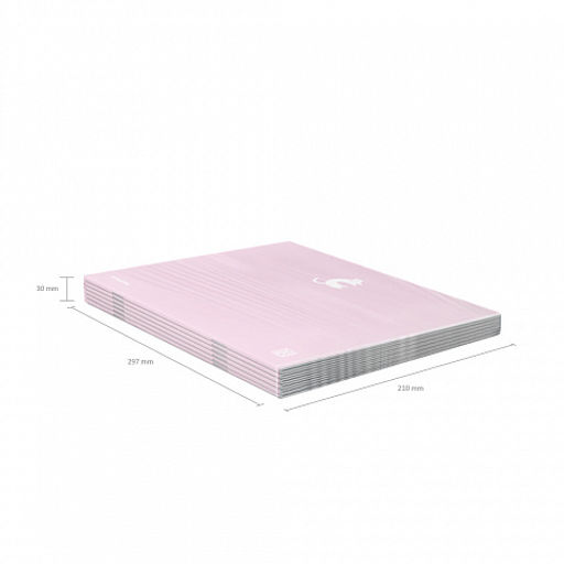 Цена за 3 шт. Тетрадь общая ученическая с пластиковой обложкой на скобе ErichKrause Brave cats, фиолетовый, А4, 48 листов, клетка_MIX-PACK фото 8