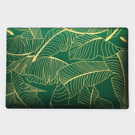 Салфетки сервировочные на стол Доляна «Лаундж», 4 шт., 30×45 см, зелёные