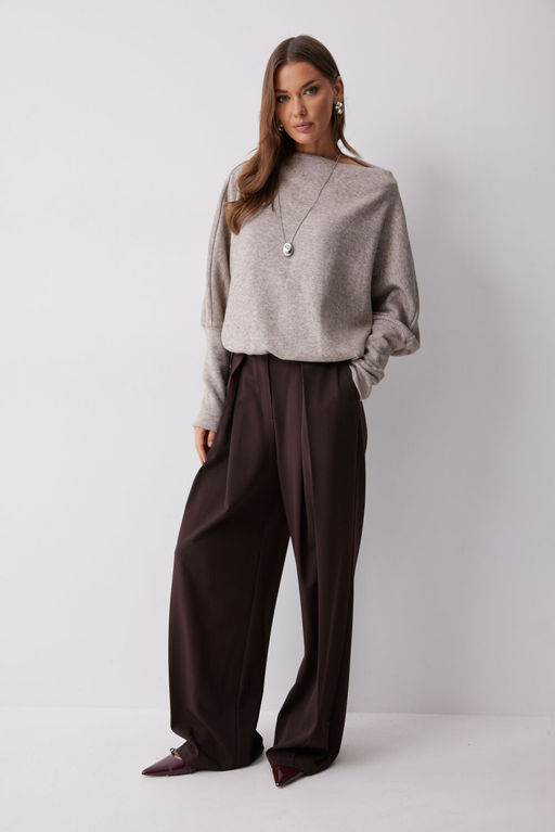 Джемпер LYUSHe 4209 кофе  фото 4