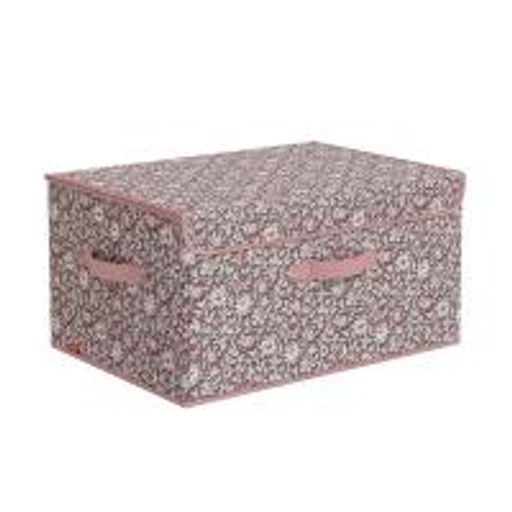 VAL OV-BOX-DDM Короб стеллажный с откидной стенкой, с крышкой, 50*35*25 см, OPUS ROMANO VENUS, шт