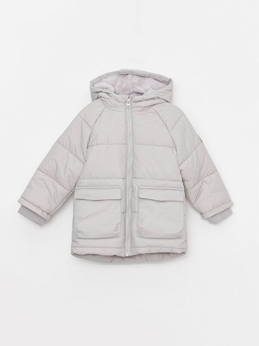 Kap??onlu Uzun Kollu Erkek Bebek Parka