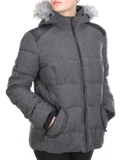 B-21 DARK GRAY Куртка зимняя женская (200 гр. холлофайбера)