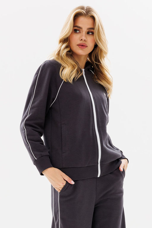 Толстовка GO F4081/30-03.164-170 графит