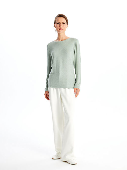 Bisiklet Yaka Kad?n Ti??rt