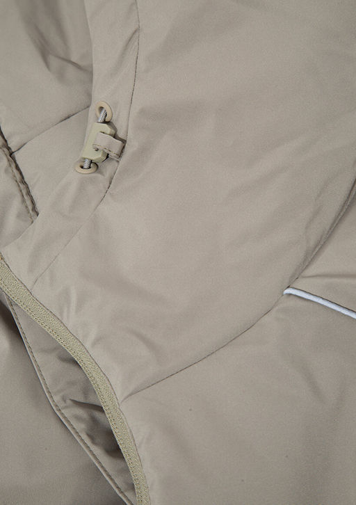 Kapusonlu Haki Ceket - Mavi фото 15