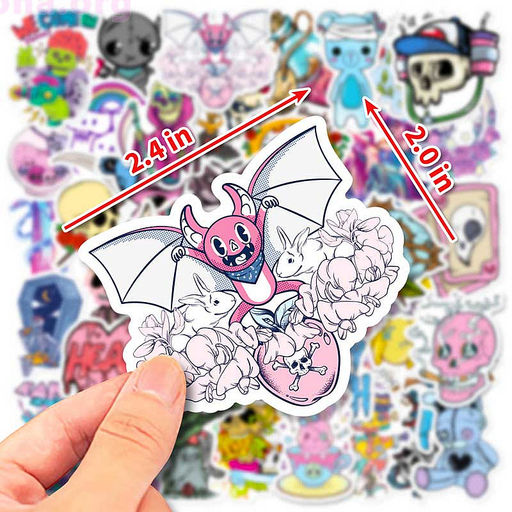 Набор наклеек Death party - Купи слона фото 4