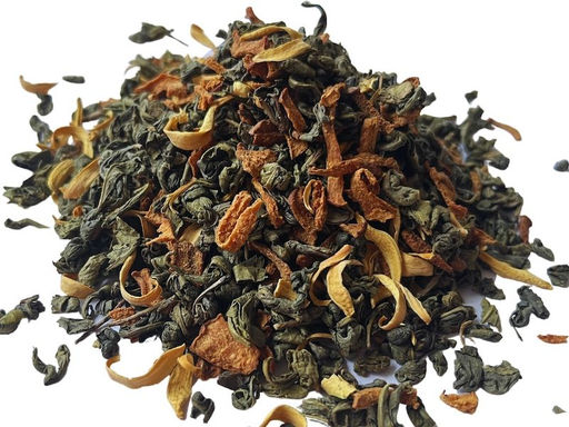 КамлёвЪ Зеленый крупнолистовой чай Девичья Айва, 50 г