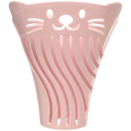 Цена за 3 шт. Совок - ковш для кошачьего туалета "ДОНКОТТИКО", цвет бежево-розовый, 17*12см (лейбл)