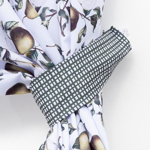 Комплект штор для кухни с подхватами Этель Груши 145х180см-2 шт., 100% п/э  фото 3