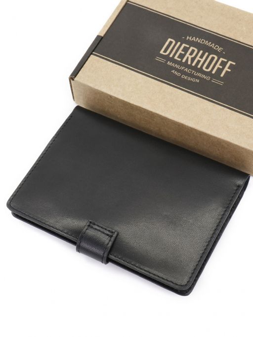 Мужская кожаная обложка для паспорта и автодокументов Dierhoff Д 6015-904 - Sergio valentini фото 8