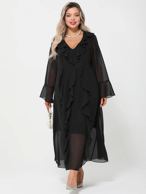 Платье Лиричи 0372-1ам черный