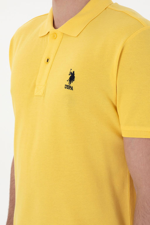 Erkek Slim Fit Polo Yaka A__k Mavi Basic Ti__rt Sepette S_rpriz _ndirim - U.s. polo assn фото 7