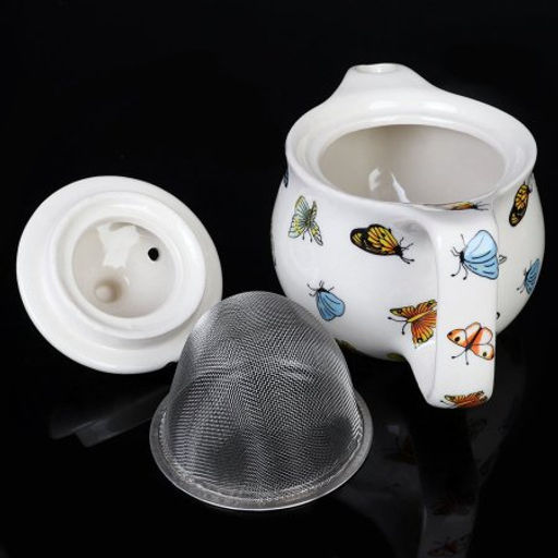 Чайник заварочный 400 мл с металлическим ситом / KJ-489 /уп 60/ - Галеонтрейд фото 3