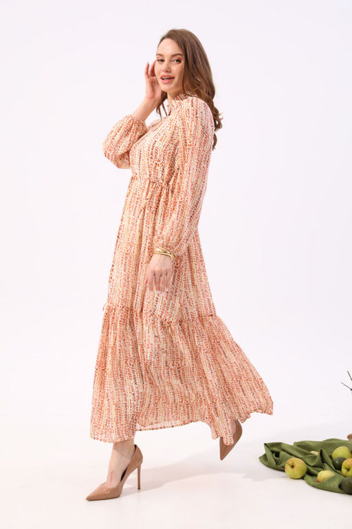 Платье NIKVA н939-1 песочный фото 2