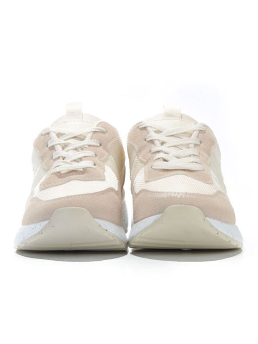 05-6028-6 BEIGE Кроссовки женские (искусственные материалы) - No name фото 11