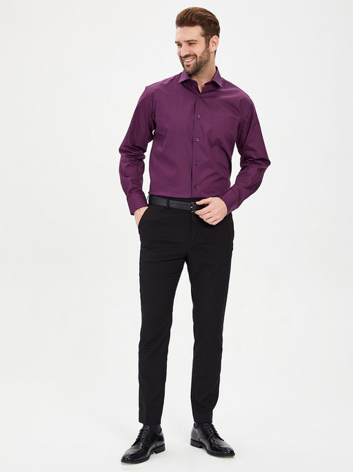 Сорочка мужская длинный рукав GREG 740/119/LID  фото 5