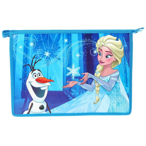 Папка пластиковая для тетрадей А4, на молнии, Холодное сердце - Disney фото 3